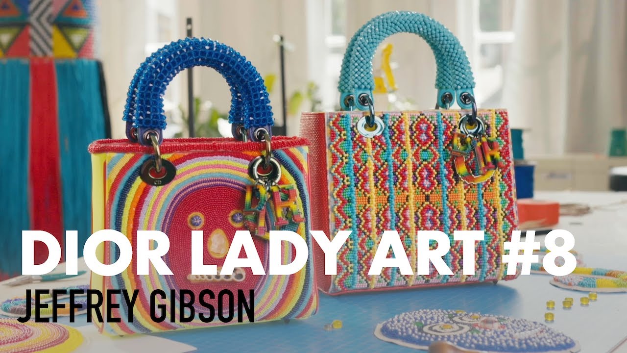 Jeffrey Gibson reinvents the Lady Dior bag for Dior Lady Art 8
