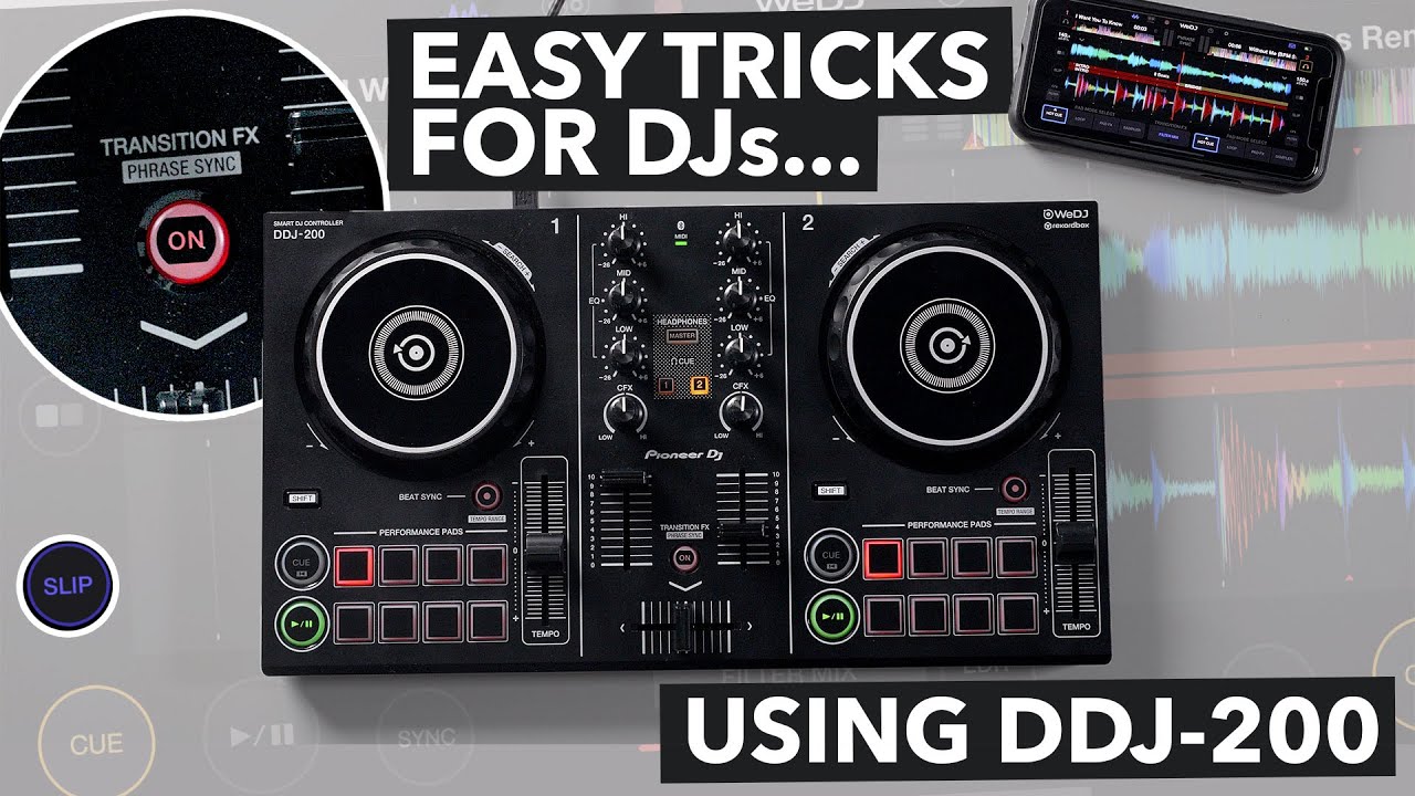 3 Mixing Techniques for the DDJ 200 - YouTube