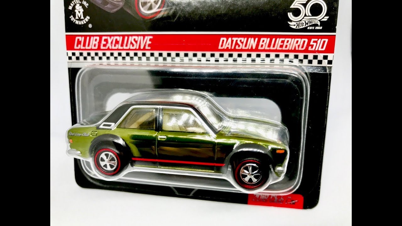 Lamley Preview: Hot Wheels Red Line Club 2018 Membership Datsun