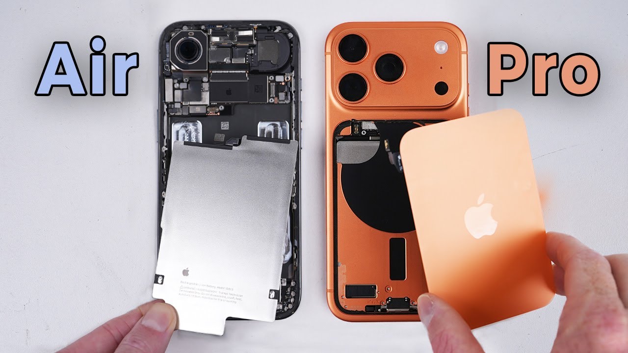 Did We Find the iPhone Air's Battery? Inside the iPhone Air