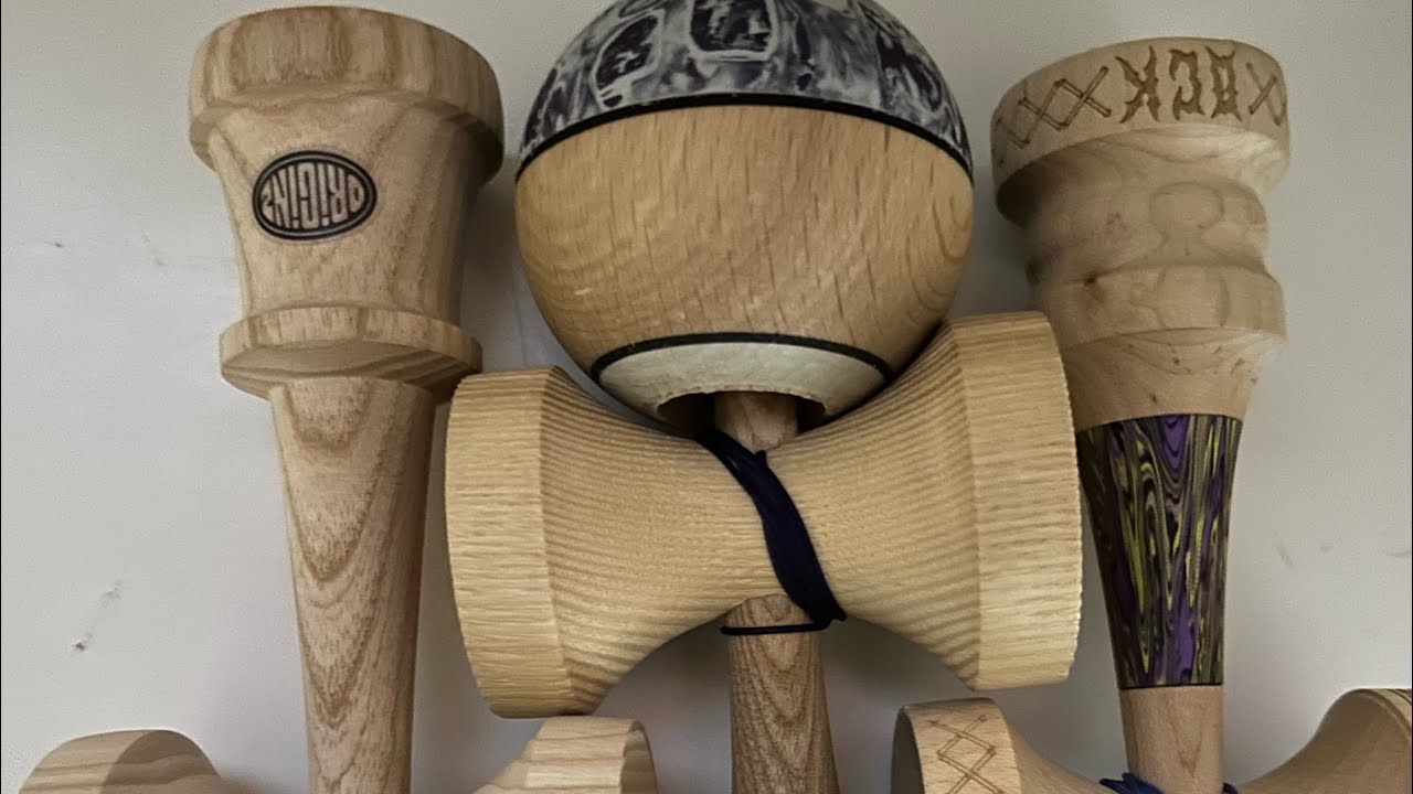 Da Originz and Occult kendamas old vs new shape comparisons - YouTube