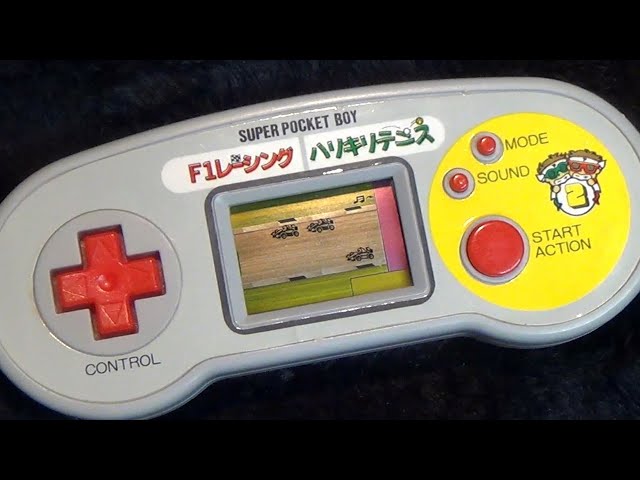 レトロ 電子ゲーム】ヒロ スーパーポケットボーイ F1レーシング