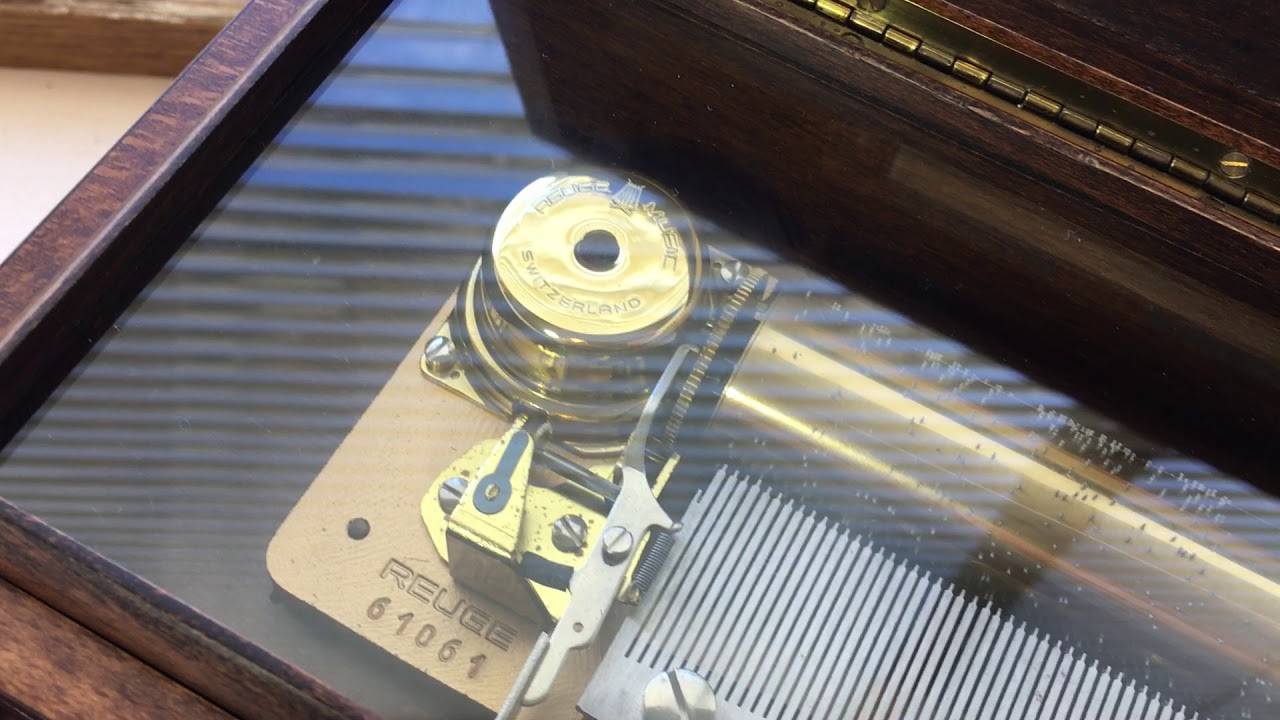 REUGE リュージュ 72弁 オルゴール ハンガリー狂詩曲 - YouTube