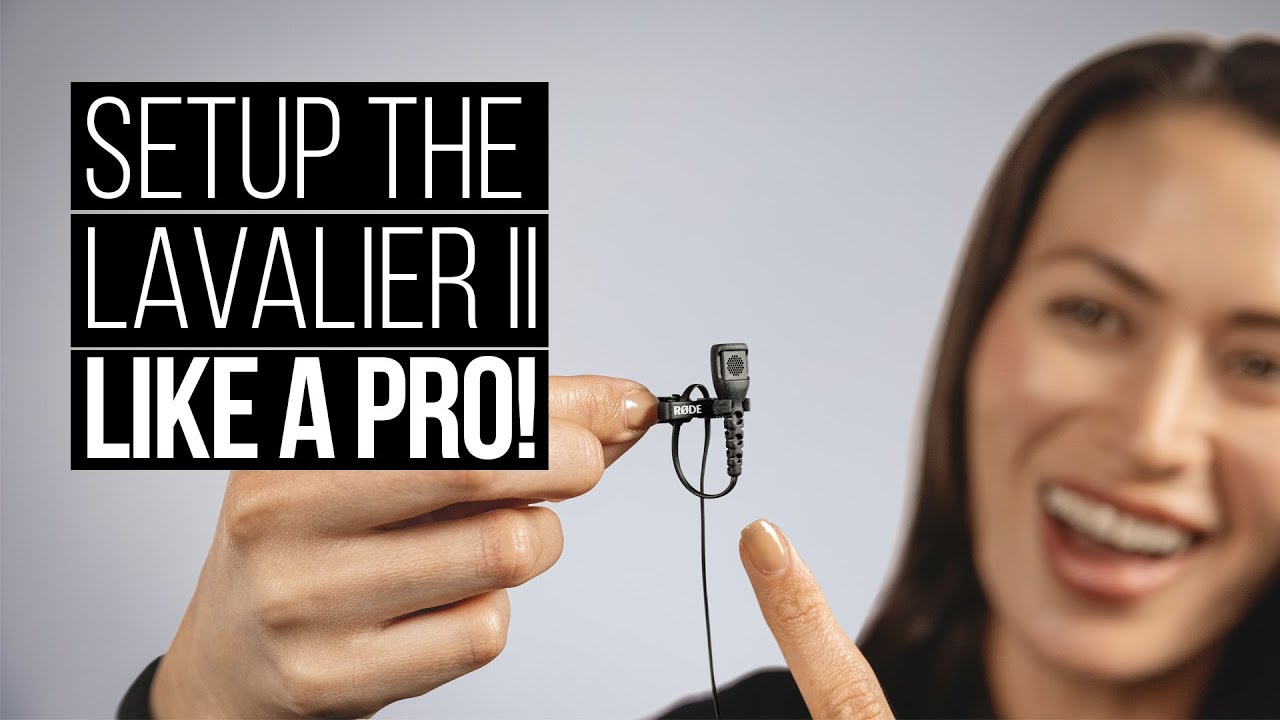 Lavalier II | Premium Lavalier Microphone | RØDE (JP)