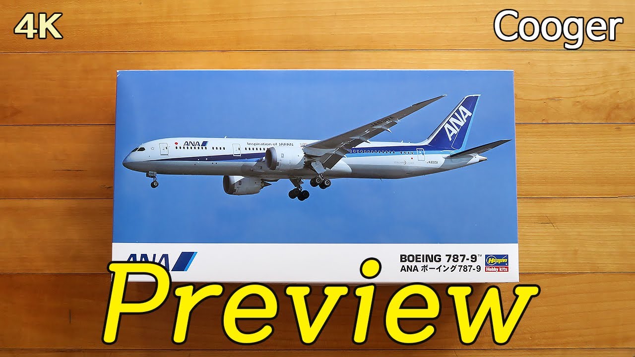 ANA ボーイング787-9 1/200 モデルプレーン ANA Boeing 787 モデル