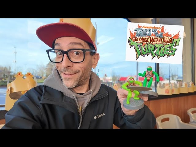Teenage Mutant Ninja Turtles × Burger King Toys Review