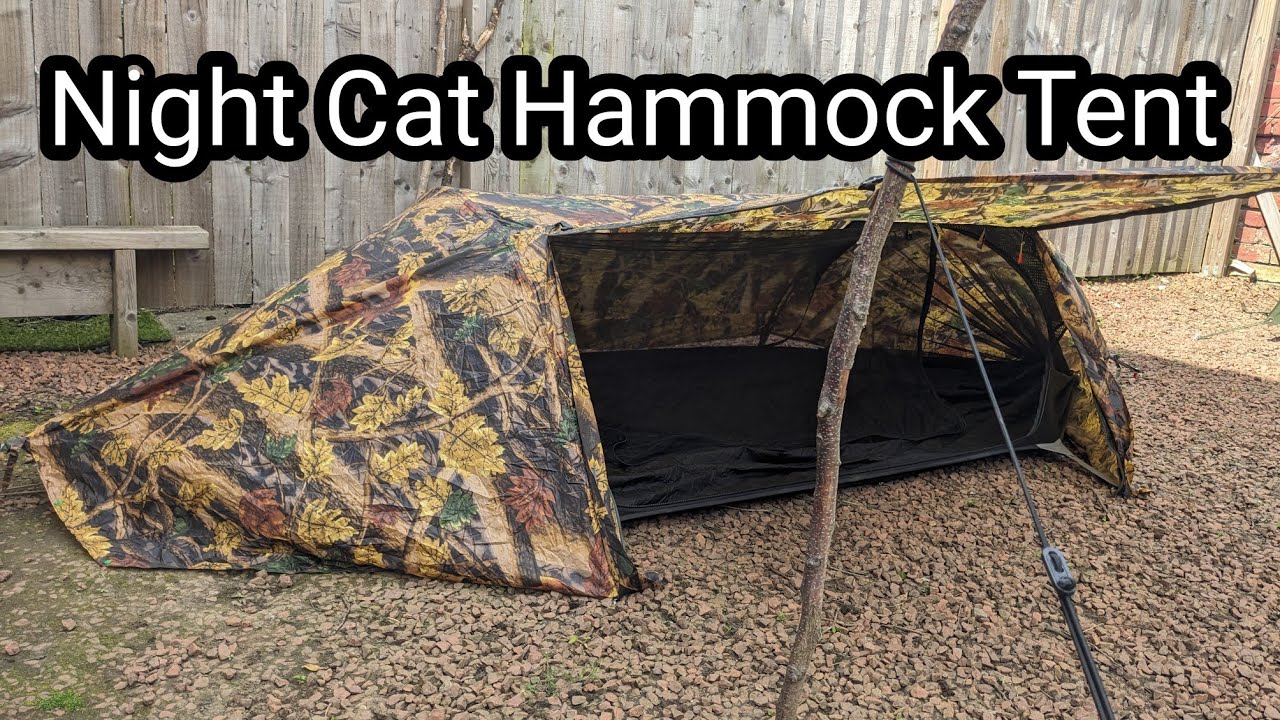 ナイトキャット】ハンモックテントは最高のビビィテントだった!【商品