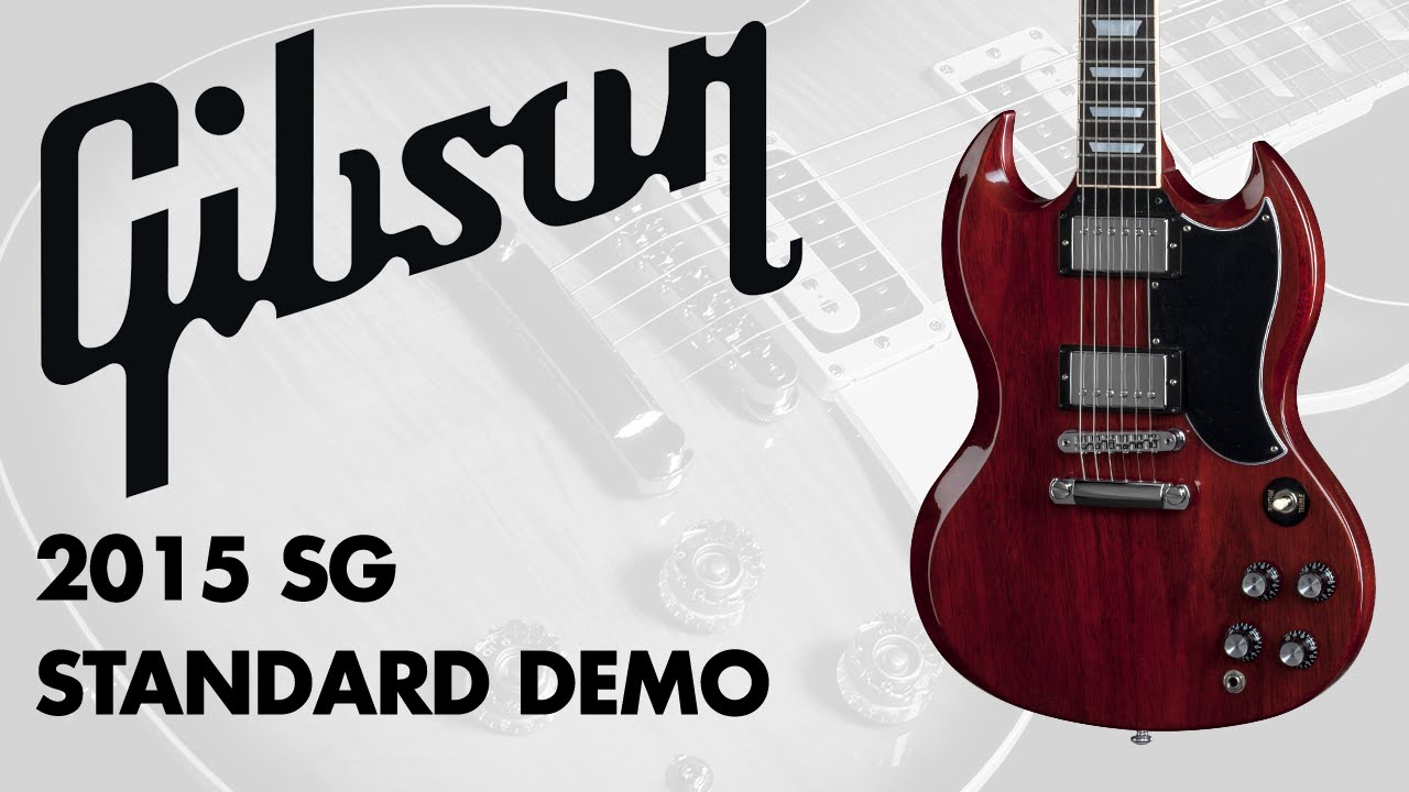 Gibson - 2015 SG Standard Demo at GAK - YouTube