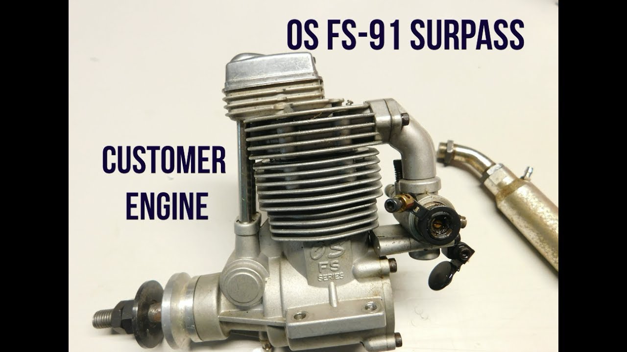 OS 91サーパス 4サイクルエンジン OS Engine - OS Surpass 91S II Pump