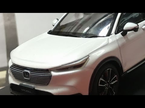 New！Honda VEZEL Platinum White Pearl 1/43scale Hobby JAPAN - YouTube