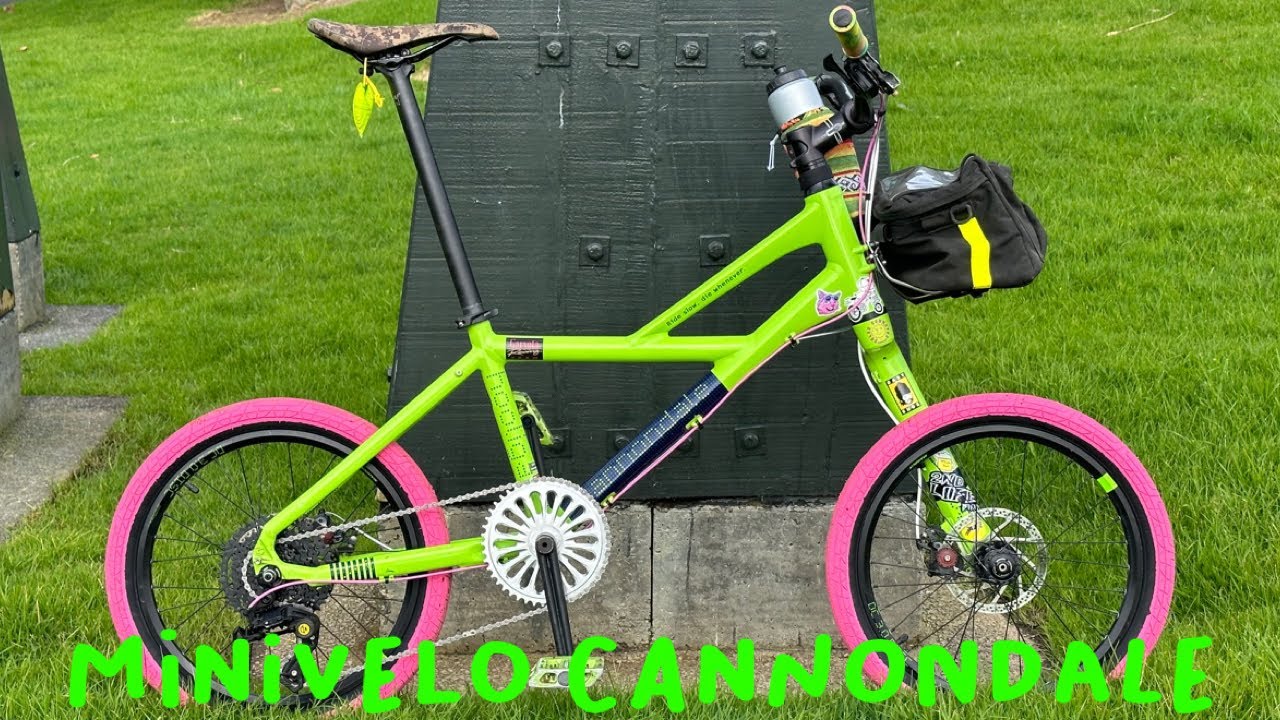 MiniVelo commuter build - Cannondale Hooligan - YouTube
