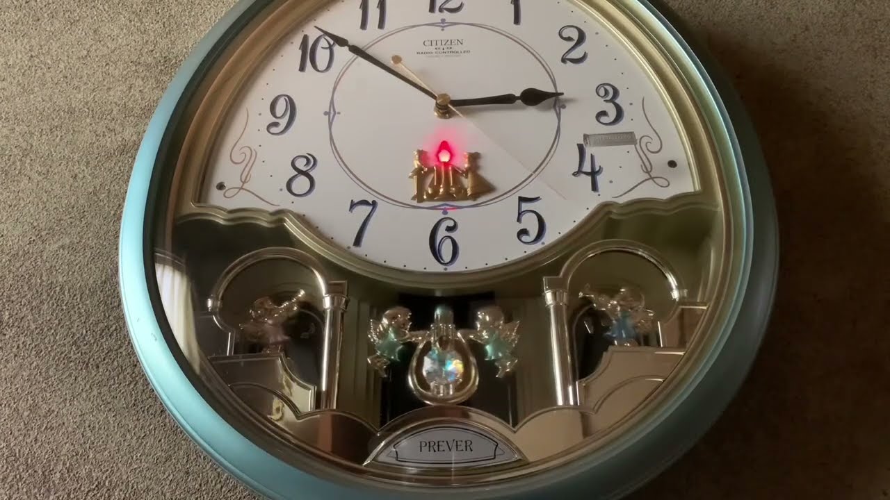 シチズンパルミューズプレベール［からくり時計］ - YouTube