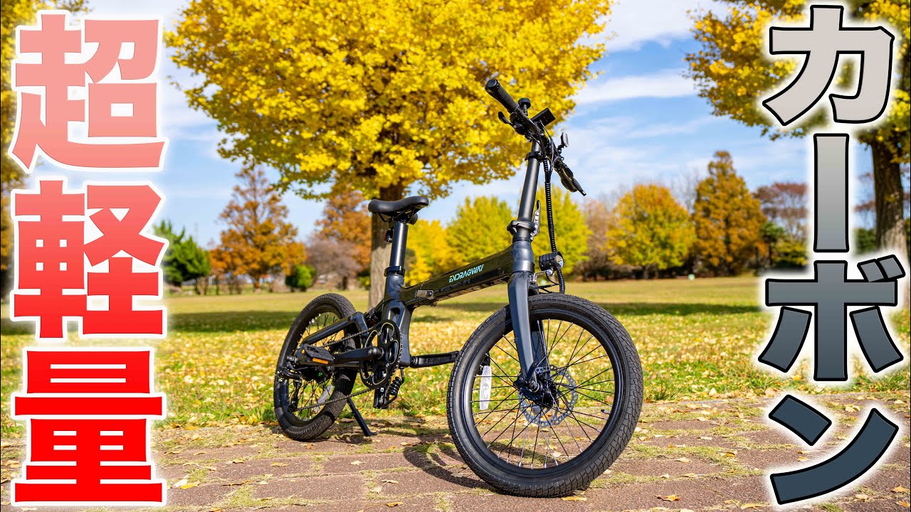 電動アシスト自転車】軽量カーボンフレームでパワーも凄い最強モデル