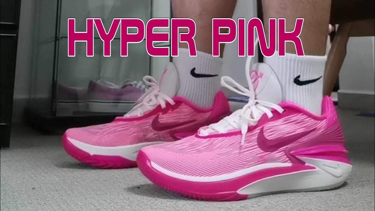 NIKE ZOOM GT CUT 2 EP HYPER PINK ON FEET - YouTube