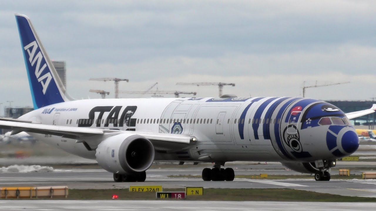 ANA B787-9 STARWARS やすぽん ANA B787-9 STARWARS やすぽん ANA B787
