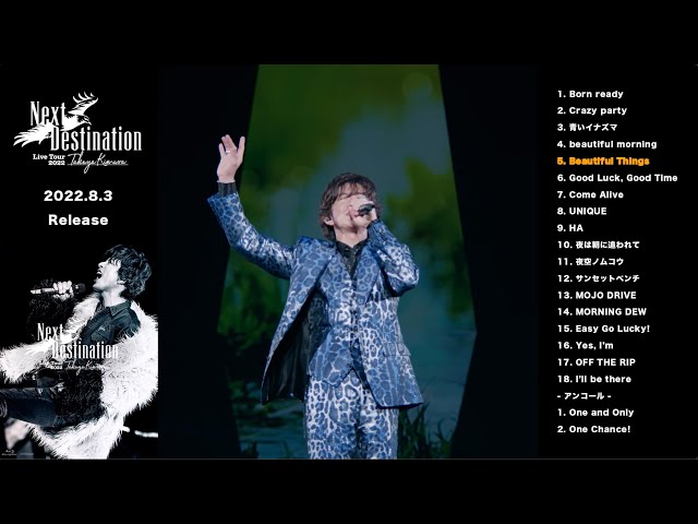 木村拓哉ー「TAKUYA KIMURA Live Tour 2022 Next Destination