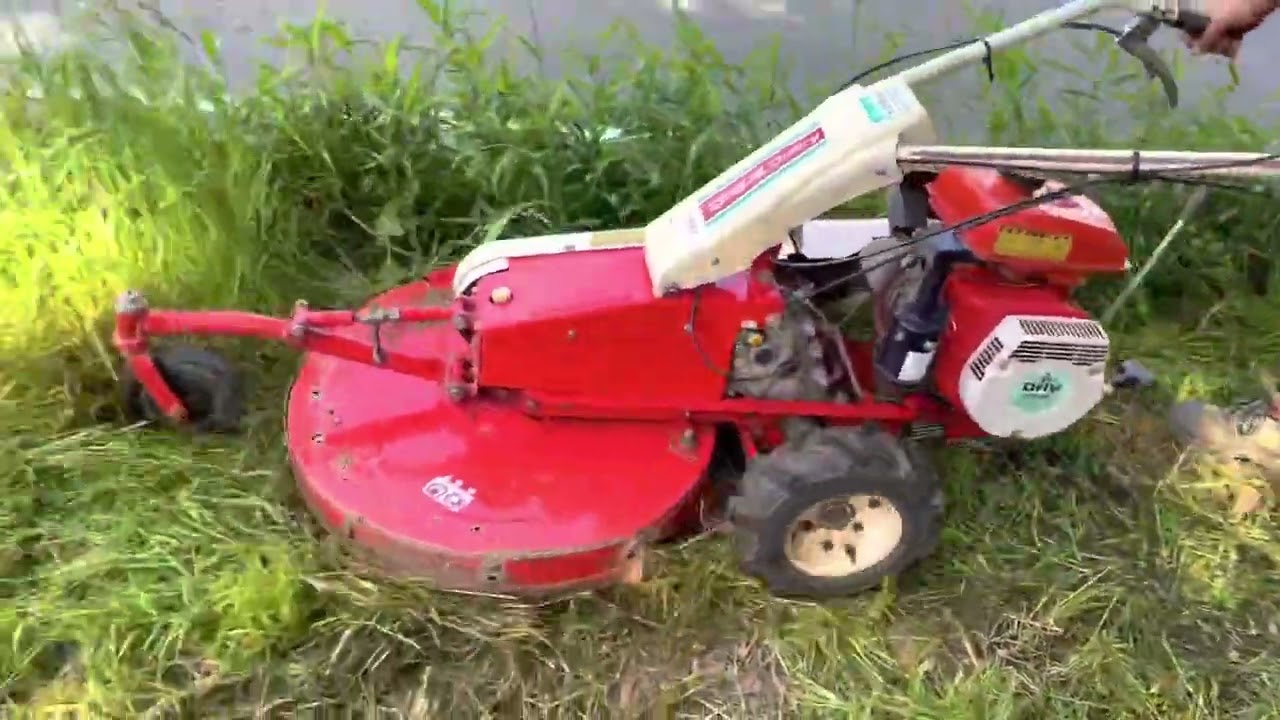 確認動画】OREC オーレック 共立 エコー AM61A オートモア ロータリー