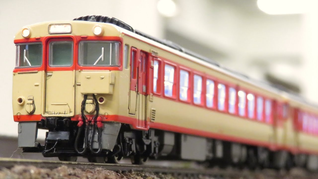 Nゲージ マイクロエース 国鉄キハ91系(新製時) 急行しなの号 走行