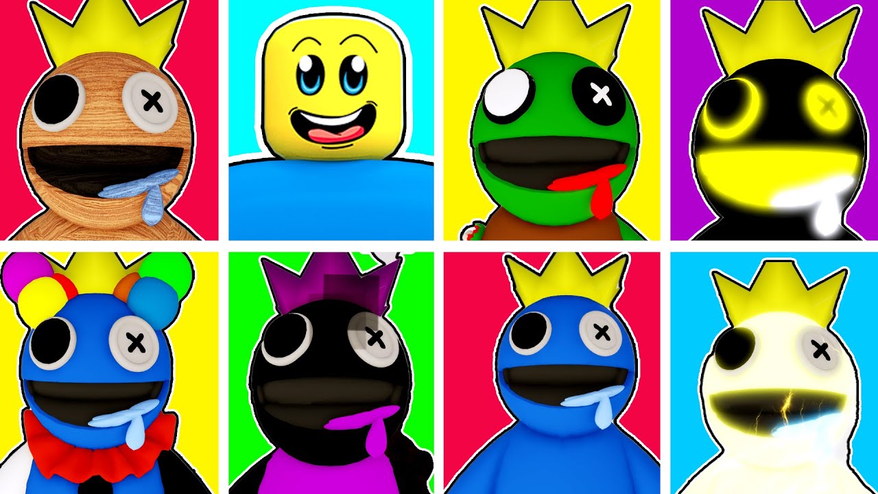 ROBLOX FIND THE RAINBOW FRIENDS MORPHS (ALL MORPHS UNLOCKED) *New