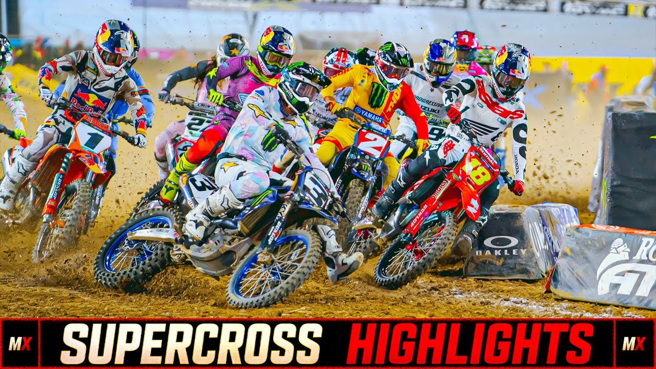Bar to Bar 2024 - Supercross Highlights - YouTube