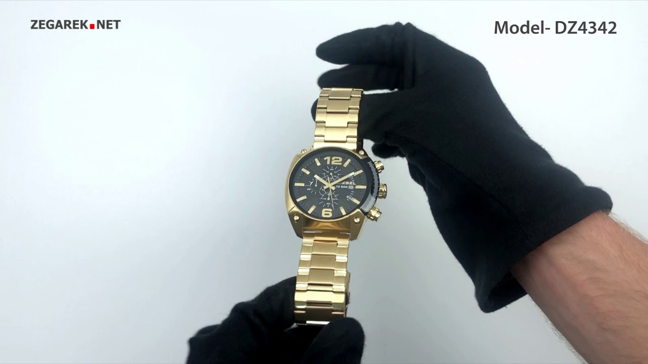 Diesel Overflow DZ4342 OVERFLOW - Zegarek.net - YouTube