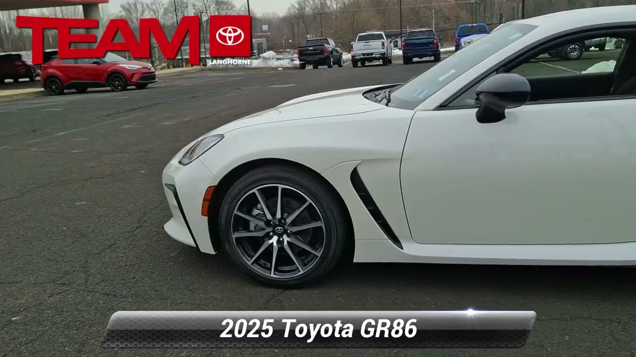 Certified 2025 Toyota GR86 , Langhorne, PA 132038A - YouTube