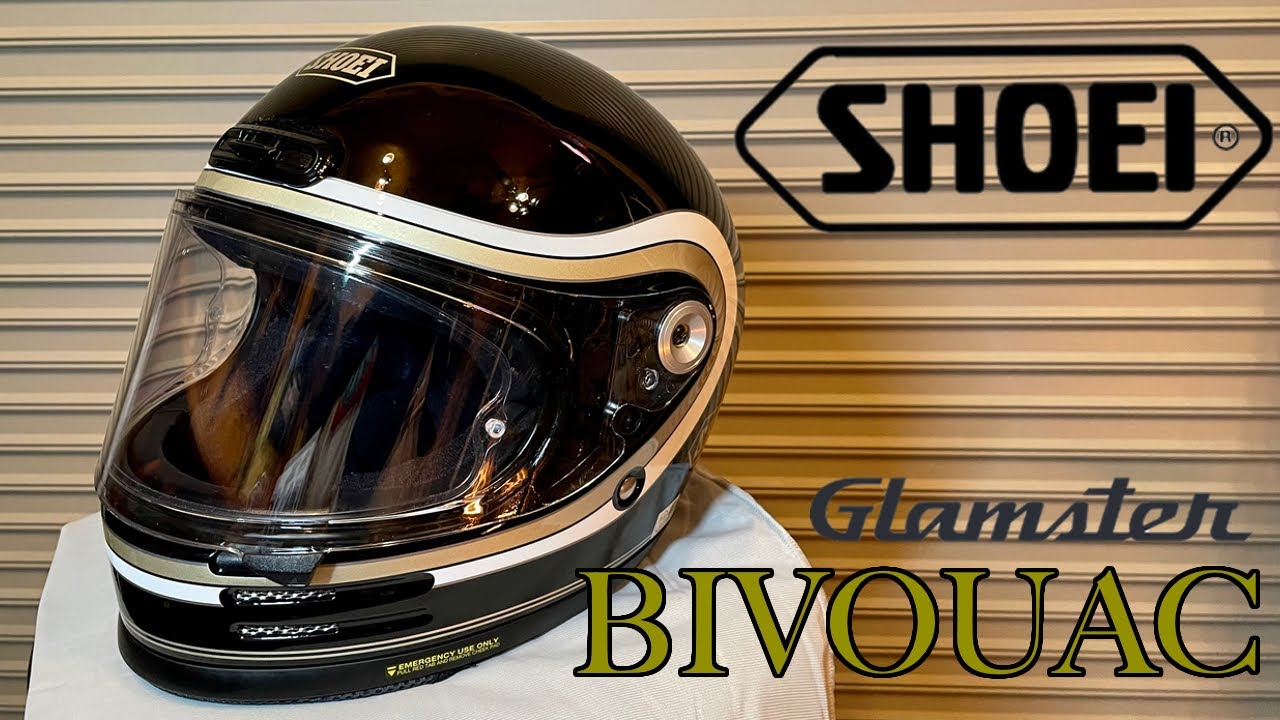 最新作】SHOEI グラムスター ビバーク - YouTube