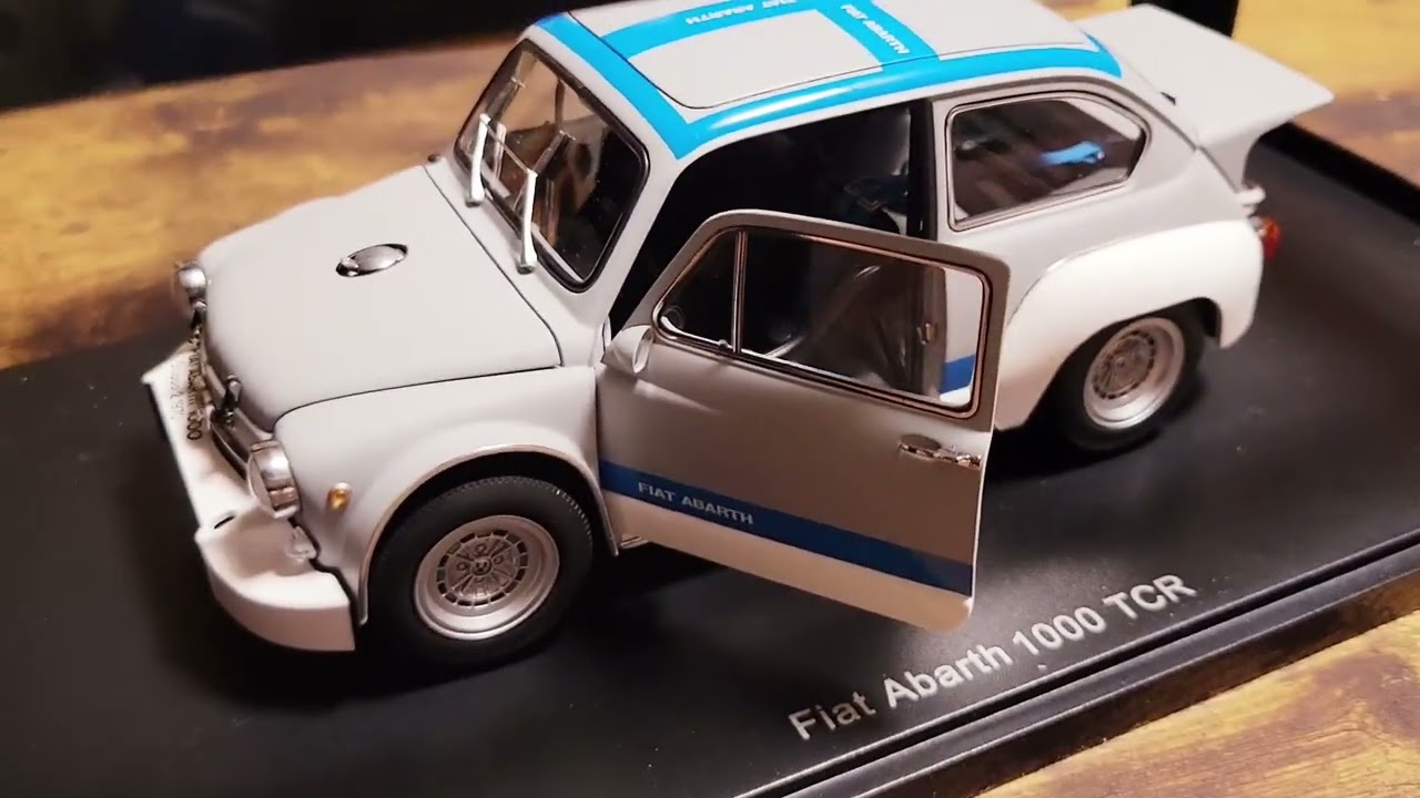 ミニカー】オートアート FIAT Abarth 1000 TCR - YouTube