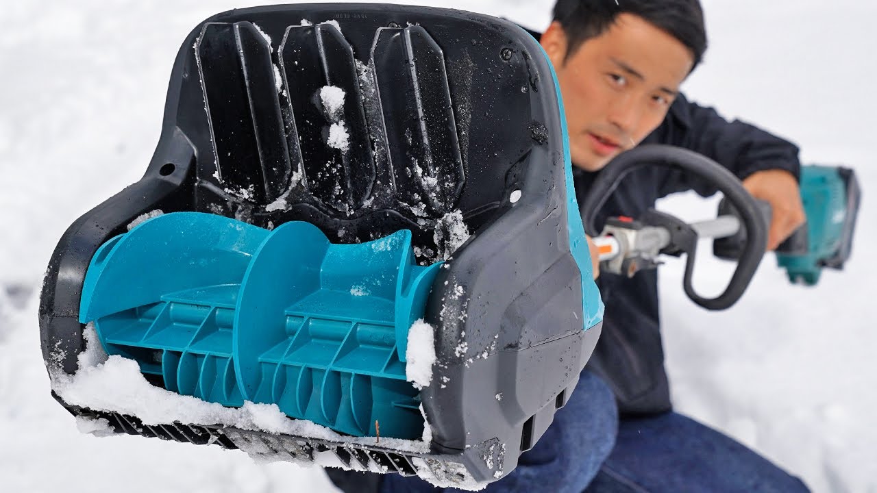 Makita Swamp] The snow removal machine has arrived! [SN400MP