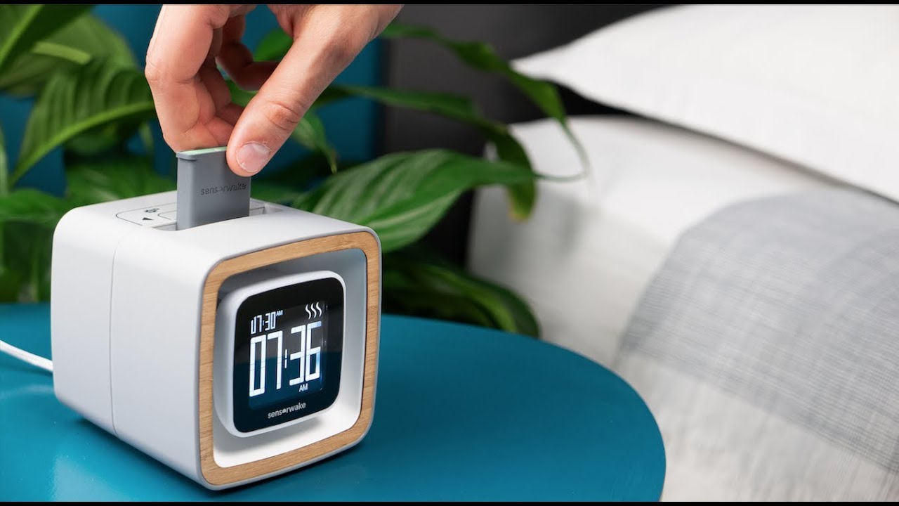 Sensorwake Trio｜香りで気分爽快に目覚められるアラームクロック