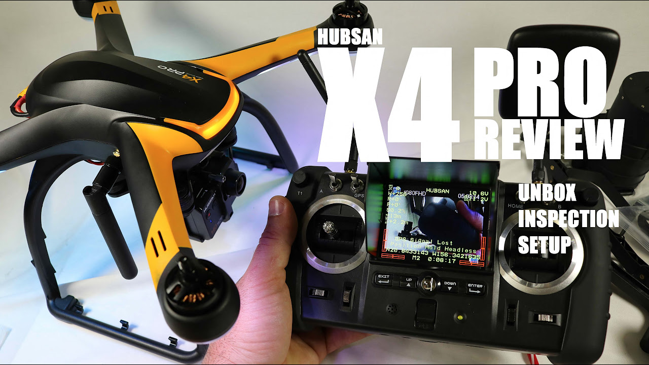 HUBSAN X4 PRO H109s FPV GPS QuadCopter Drone Review - Part 1