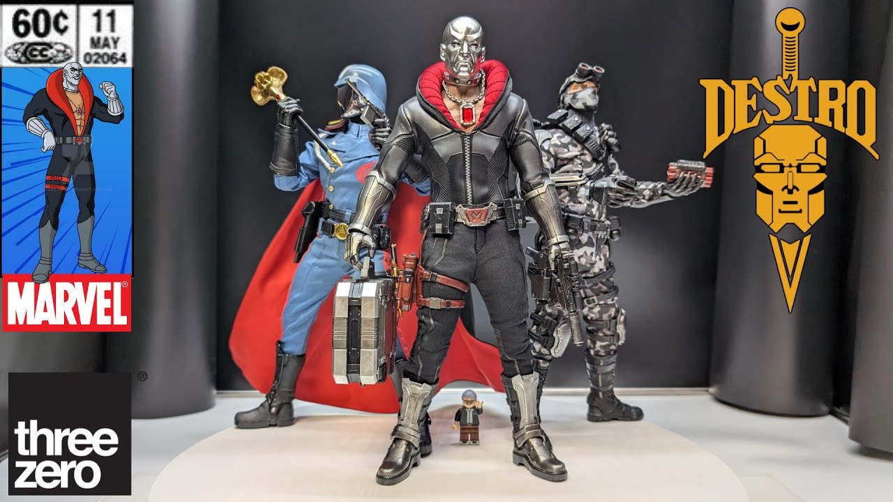 Three Zero Destro Unboxing & Review of the 1/6 Scale Action Figure