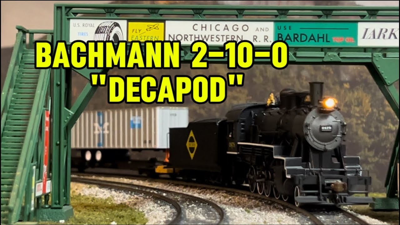 Bachmann 2-10-0 Russian Decapod - Erie #2478 - YouTube