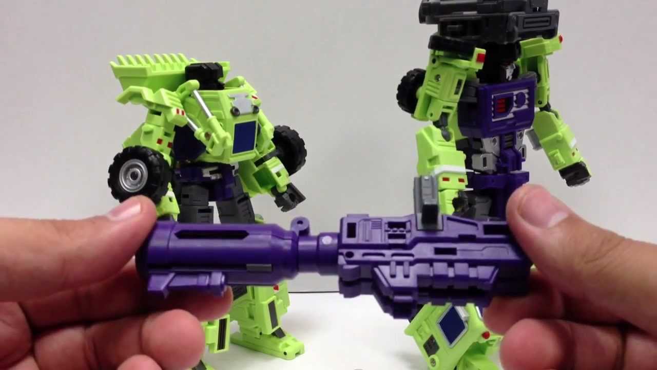 MakeToys Giant Set C - Mixer and Wheel Loader - PLUS TYPE-61 GIANT