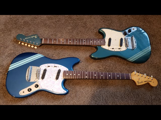 Fender Mustang: 1969 VS MG69 Reissue (American Vintage VS Japanese