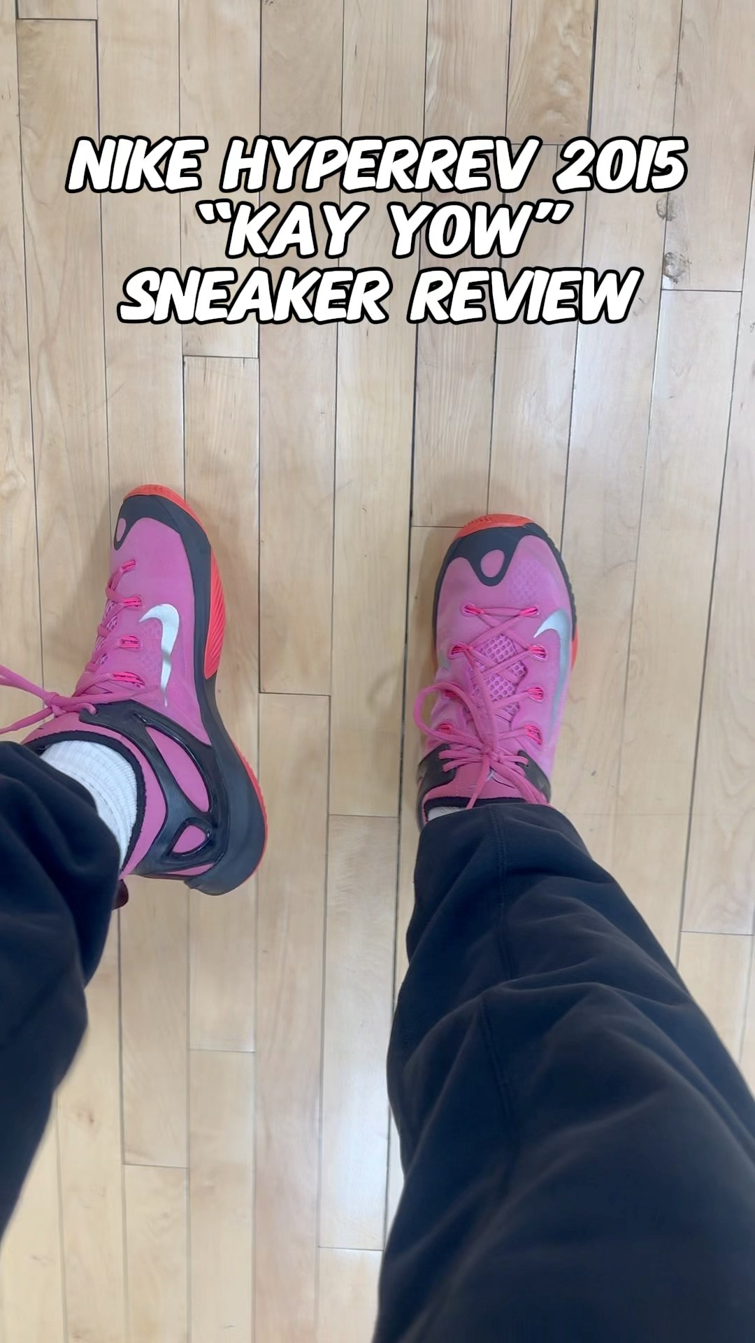 HYPERREV 2015 KAY YOW SNEAKER REVIEW ! - YouTube