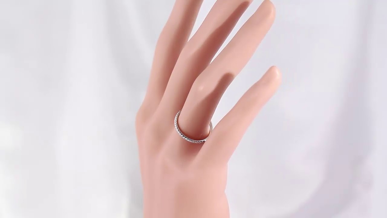 ハリーウィンストン ハーフエタニティセッティング マイクロパヴェ