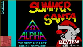 Summer Santa - on the ZX Spectrum 48K !! with Commentary - YouTube