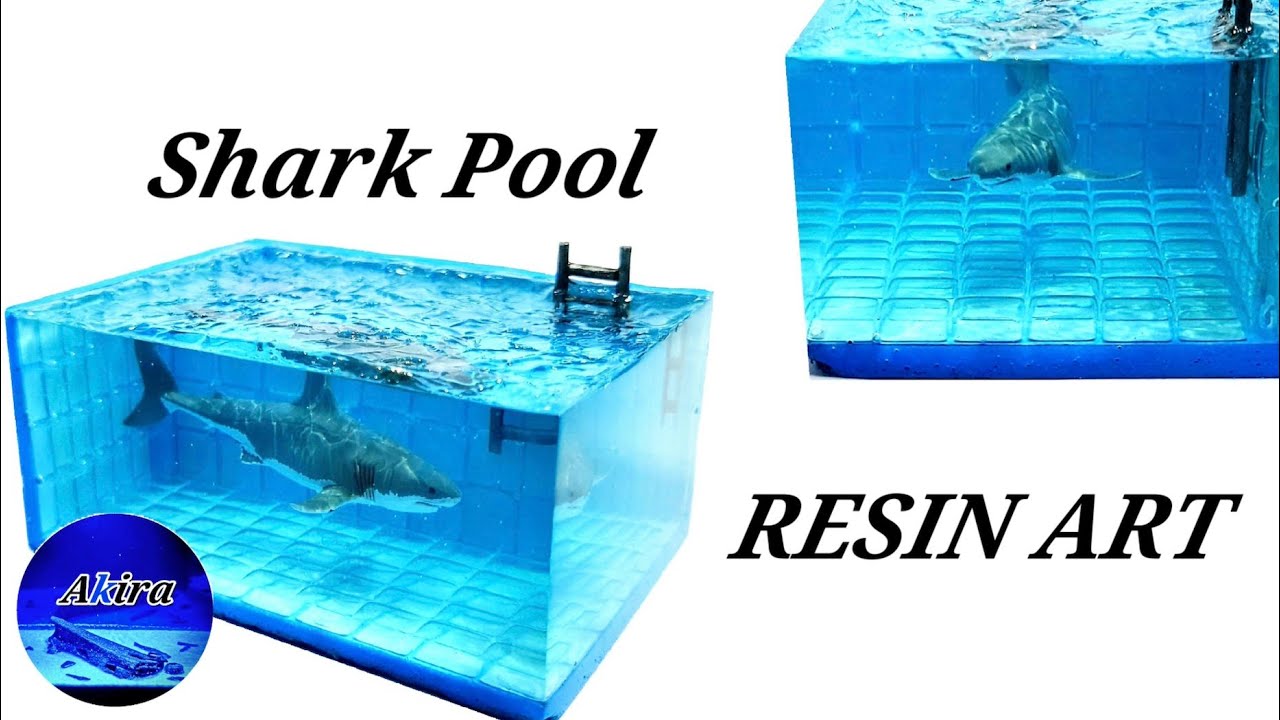 Shark Pool RESIN ART / シャーク・プール【レジン】 - YouTube