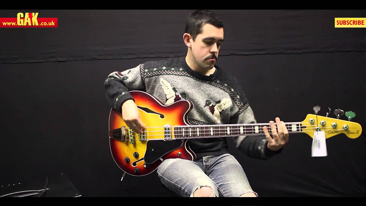 Fender - Modern Player Coronado Bass Demo at GAK - YouTube