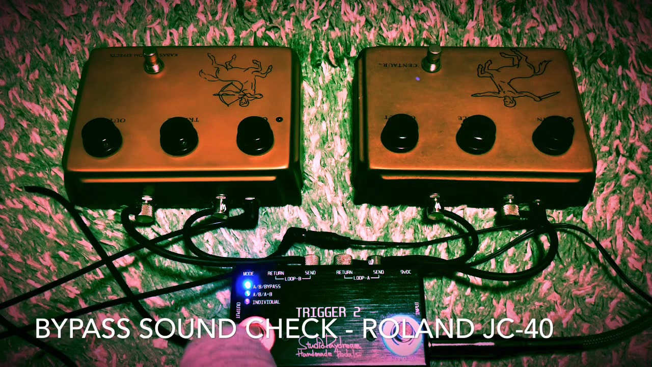 KABA'S CUSTOM EFFECTS F.O. KLONE バッファーサウンドをオリジナル