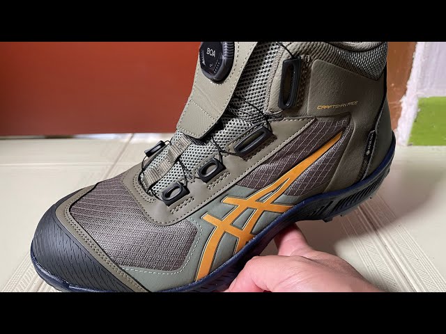 Unboxing GORE-TEX ASICS safety shoes! Winjob CP604 G-TX BOA - YouTube