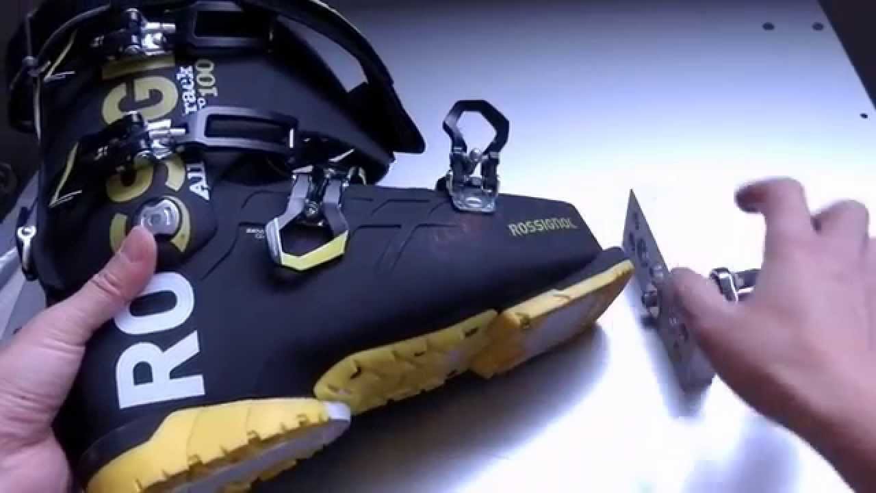自作治具でスキーブーツシェル出し、Ski boots shell fit - YouTube
