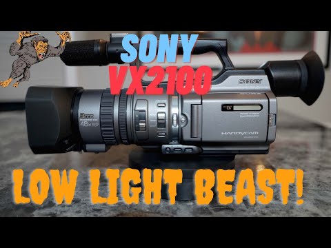 Sony VX-2100 Handycam Low light beast!! - YouTube