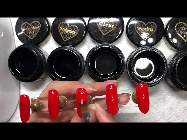 グレース トップジェル比較！ - YouTube