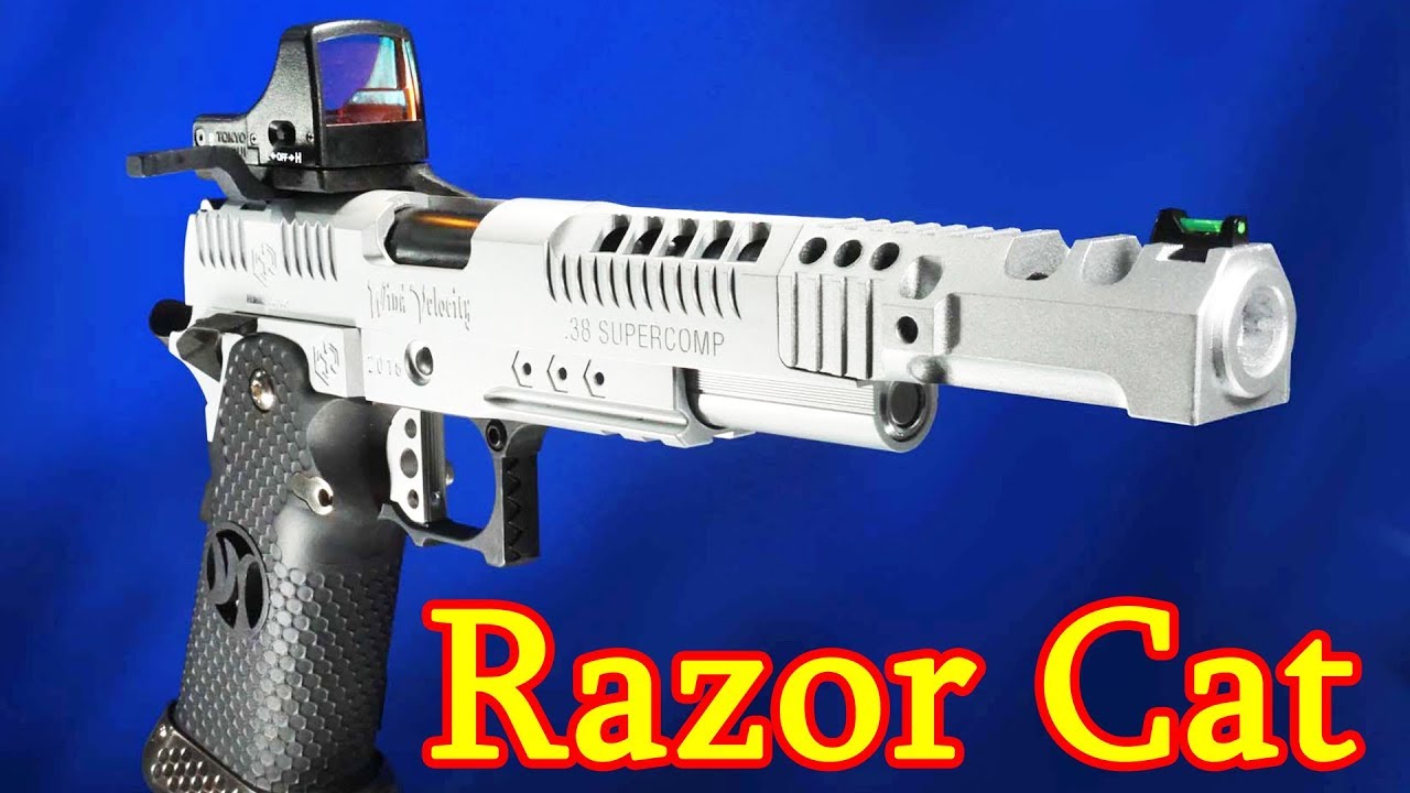 Customizing a Hi-Capa for competition use! Freedom Art Razor Cat