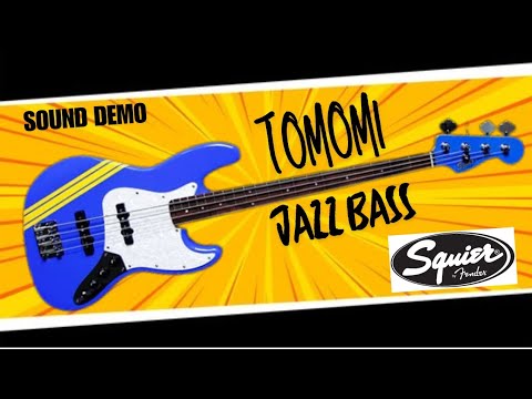 Squier by Fender TOMOMI JAZZ BASS SKY BLUE Bluetus #squierbyfender