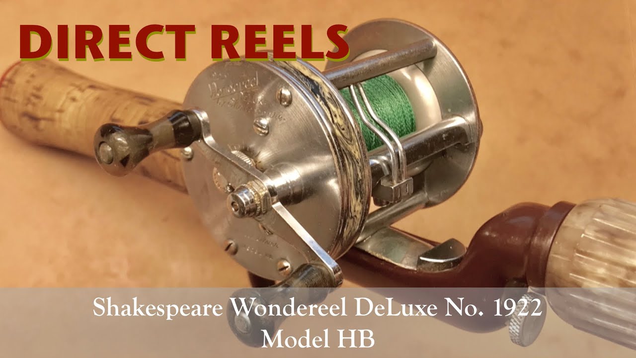 ダイレクトリール】Shakespeare Wondereel DeLuxe No.1922 Model HB