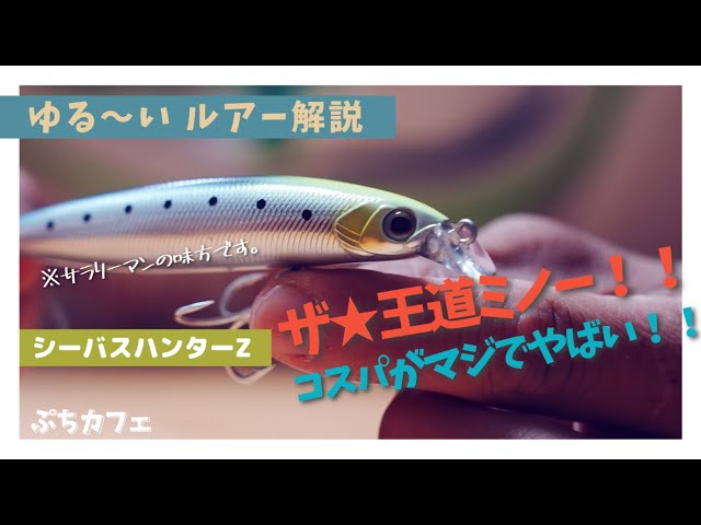ゆる〜いルアー解説】ダイワの超絶ハイコスパミノー！シーバスハンター