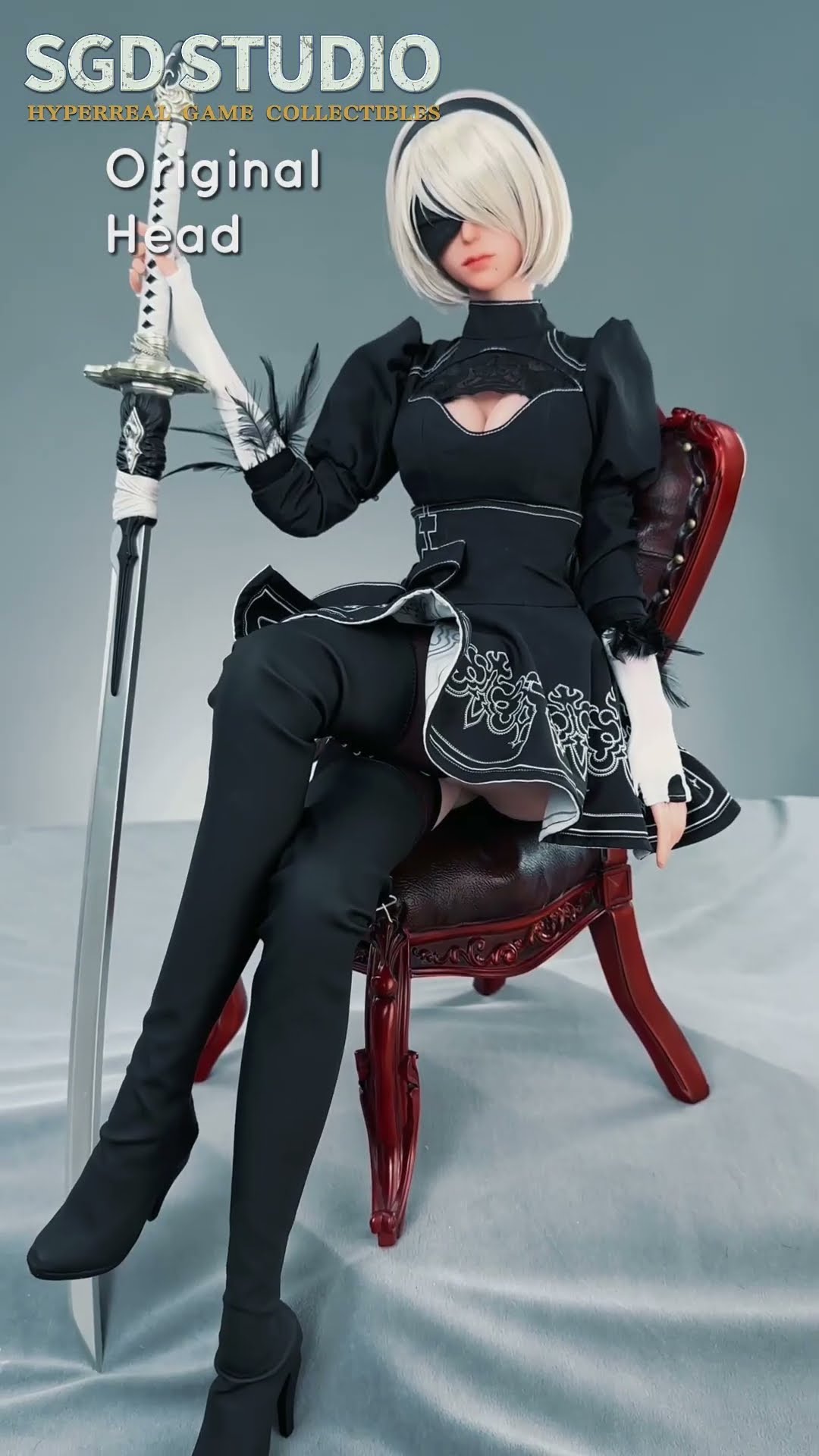 SGD Studio 1/3 Scale Action Figure - SGD002 Battle Girl 2B - YouTube